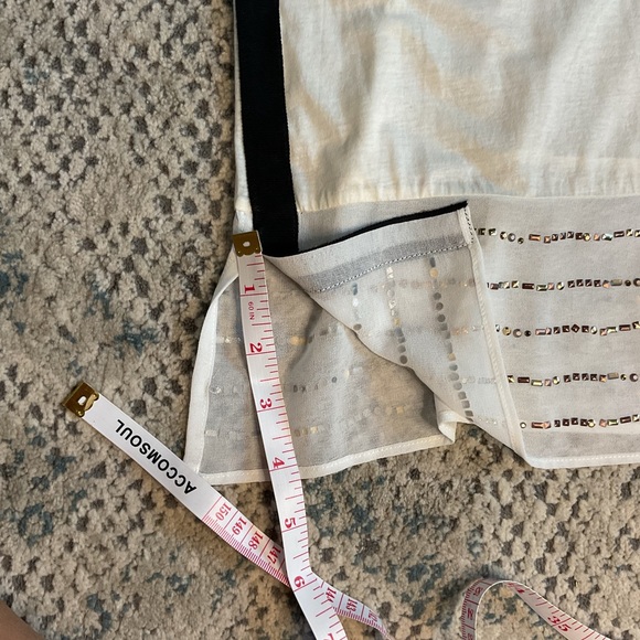 NWT J. Crew Embellished Silk-Hem Tank
Top Size M - Picture 7 of 7